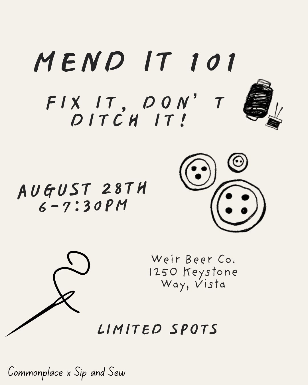 Mend it 101
