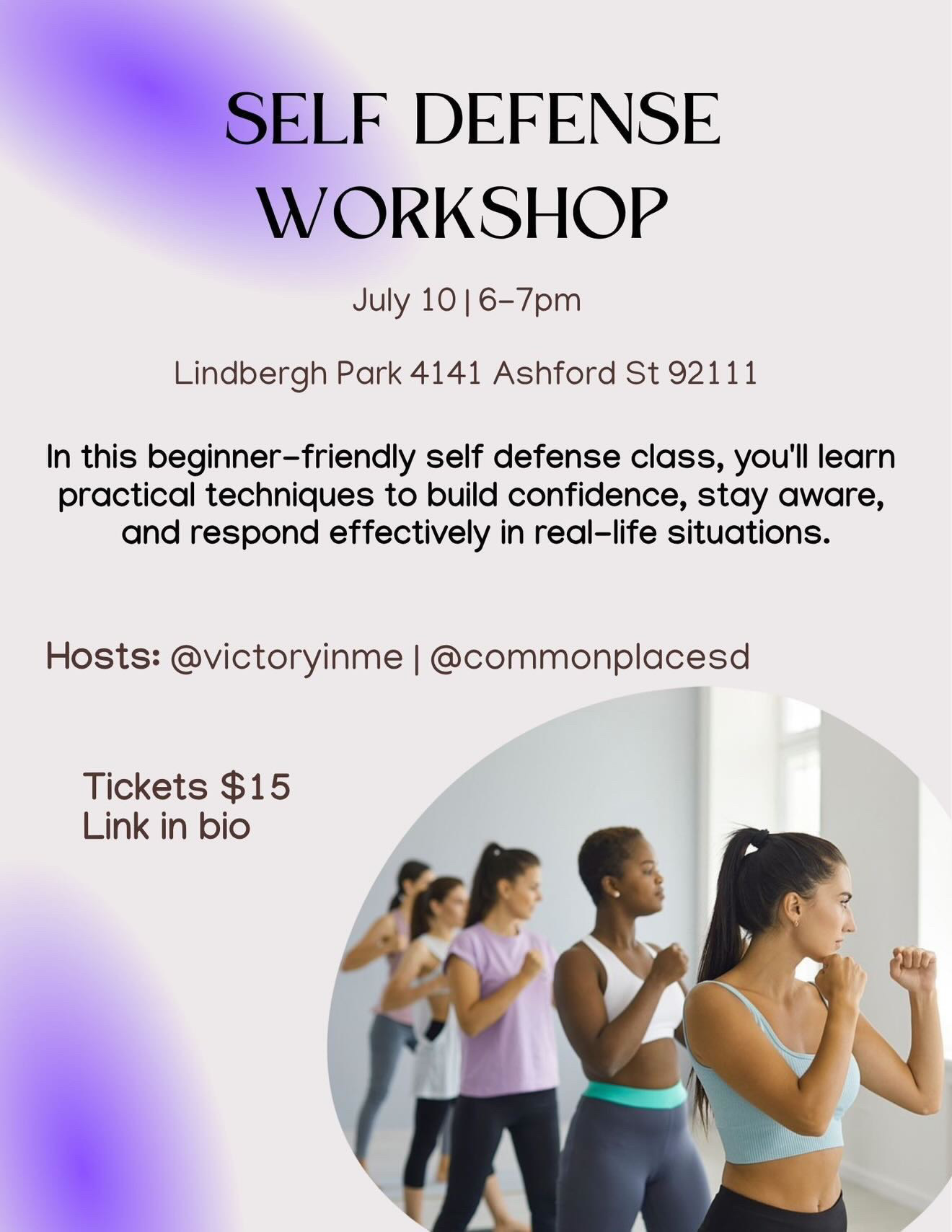 Self Defense Workshop